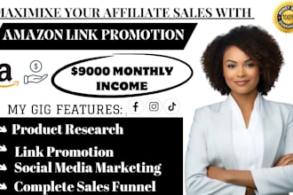 create autopilot amazon affiliate marketing website and link promotion
