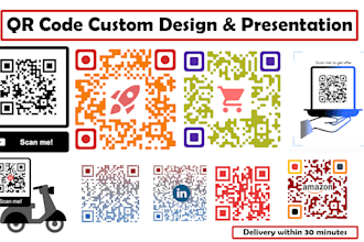 create high quality, professional and unique qr codes for any purposes
