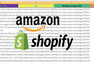 scrape data from ecommerce websites amazon ebay shopify