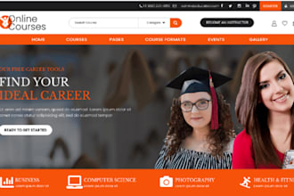 develop thinkific, podia, udemy, kajabi online course website