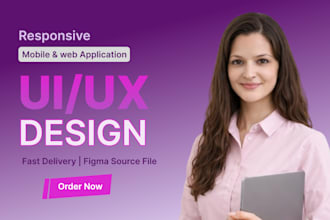 design captivating UX and UI for a seamless user experience