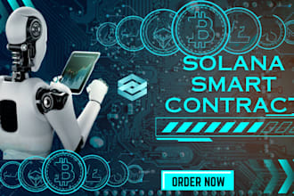 develop blockchain solana crypto trading web smart contract