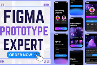 be your figma UI UX designer figma website design figma prototype wireframe