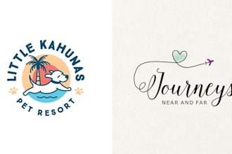 design or redesign modern travel, hotel, vacation agency logo