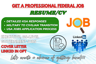write executive government job, usajobs, federal resume writing, ksa