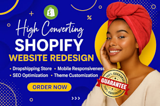 shopify website redesign shopify dropshiping store shopify website development