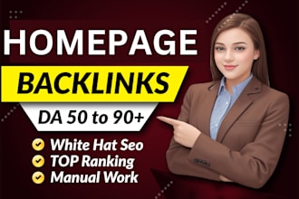 create permanent high da homepage SEO link building dofollow backlinks