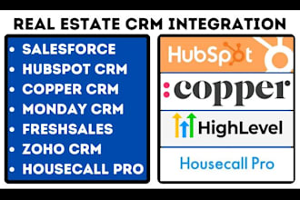 setup housecall pro salesforce hubspot crm copper monday crm freshsales zoho crm