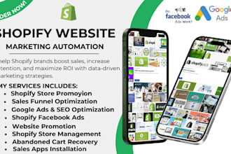 boost shopify sales with shopify marketing and store promotion