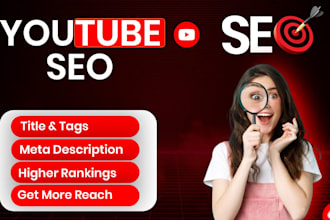 do youtube video SEO and optimization for top rankings, views and subscribers