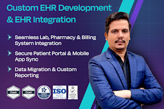 develop and integrate custom ehr electronic health records
