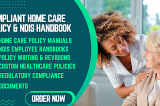 write home care policy and procedures manual ndis employee handbook health care