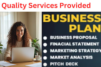 craft a business plan with marketing and financial model