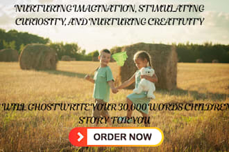 ghostwrite or rewrite your adventurous children story