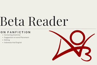 be your fanfiction beta reader