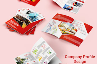 design business brochures, proposal, company profile,
