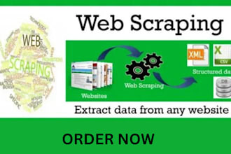 web scraping, mining and extraction, scrapping api PHP