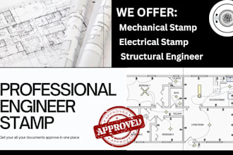 review de, fl, ga, hi, id, il, in, ia, US plan structural engineer pe stamp
