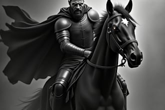 create dark medieval art
