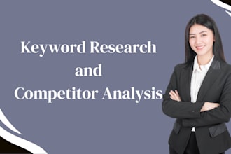 do competitor analysis and keyword research