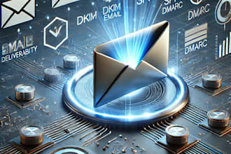 fix email deliverability, spam filter, spf, dkim, dmarc, blacklist removal