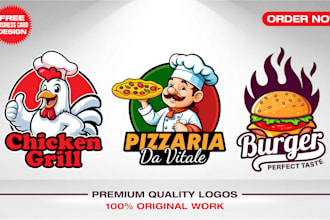 do unique restaurant, bakery, catering, food or chef logo