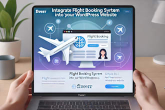 integrate flight booking functionality into your wordpress website