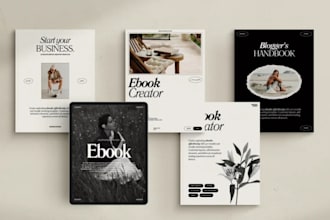 design modern coaching workbook business canva ebook template ebook