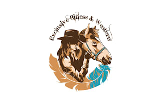 design exclusive bit less western logo