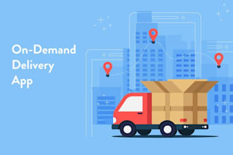 develop laundry app, dry cleaning, agent  app, home service app, delivery app