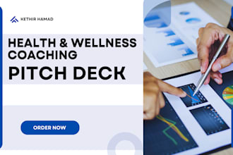 create investor ready personal health and wellness weight loss plans pitch deck