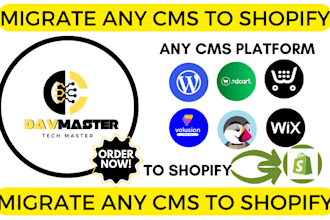 migrate wordpress to shopify ecwid 3dcart prestashop volusion migrate to shopify