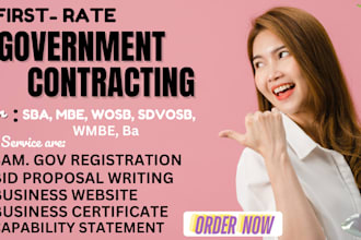 write your rfp, rfi, rfq, bid proposal or government contract