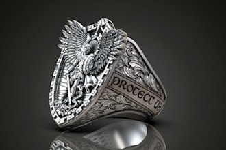sculpt  3d jewelry design, pendant ring bracelet chain necklace for 3d printing