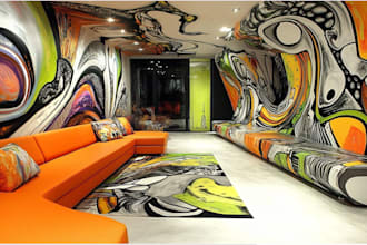 create custom graffiti art designs murals and wall arts
