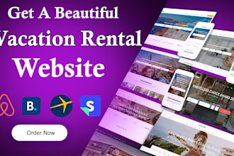 short term vacation rental success website and set up airbnb, smoodu, etc