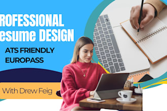 create professional resume, rewrite CV, cover letter, linkedin, ats friendly