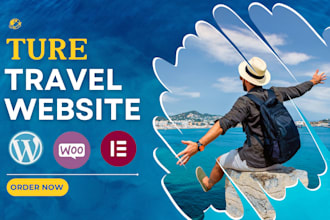 design travel website ,travel agency or travel affiliate website