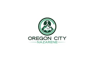 make modern christian ministry religious church logo and any graphics design