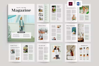 design eye catching magazine ads, flyers, posters, and newspaper ads