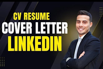 create professional resume rewrite CV ats friendly cover letter build design uk