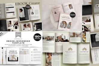 do canva ebook, etsy digital product, minimalist, aesthetic lead magnet ebooks