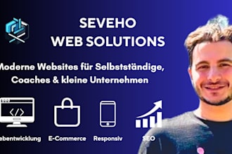 create a modern wordpress website for coaches and businesses