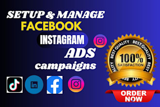 do facebook instagram meta ads campaign manager  social media marketing