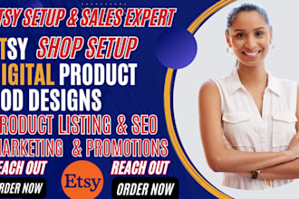design etsy digital products, etsy shop, etsy, digital product, etsy shop setup