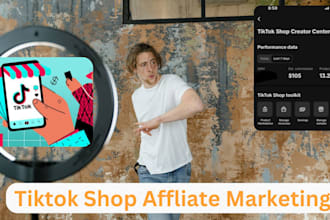 setup tiktok shop and manage affiliate marketing