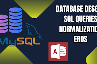 design your database and sql queries