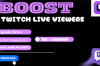 boost twitch live viewers