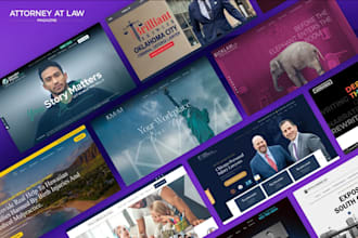 design website for law firm, attorney, lawyer, counselors, advocates, barristers