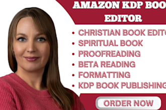 spiritual religious christian book editing formatting proofread bilingual book